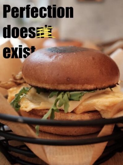 EGGoist sandwich under the line Perfection doesn't exist